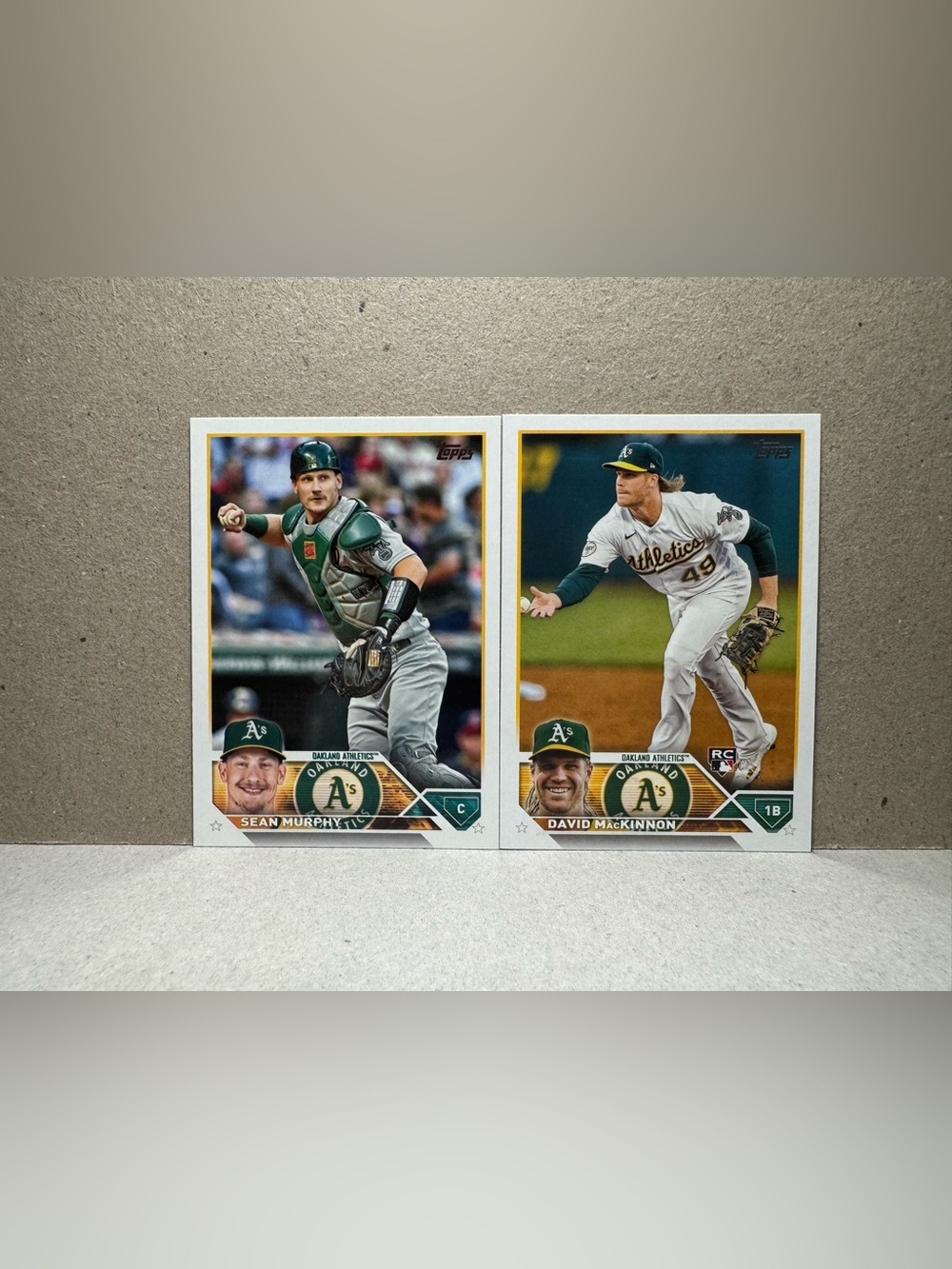 NUMBERED Rickey Henderson. Athletics Baseball Cards Lot of 10 - Picture 8 of 11